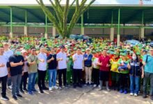 Bupati Badung I Wayan Adi Arnawa apresiasi kerja keras pahlawan kebersihan lewat bantuan sembako dan jaminan kesehatan dalam laporan MD Suteja