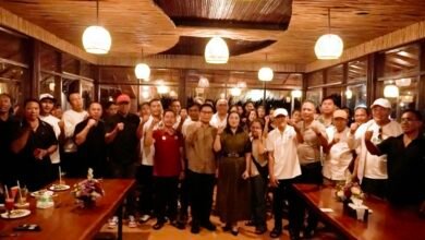 Bupati Badung Wayan Adi Arnawa dan Ny. Rasniathi Adi Arnawa kukuhkan pengurus Badung Peduli Mengwi demi perluas akses kesehatan warga dalam pantauan jurnalis MD Suteja