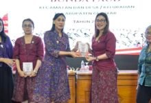 Ny. Dr. Surya Adnyani Mahayastra kawal kualitas pendidikan prasekolah lewat ajang Apresiasi Bunda PAUD Gianyar dalam laporan khusus MD Suteja