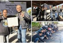 Pelestarian penyu KPP Jagat Kerthi Jembrana oleh Pegadaian Kanwil VII Denpasar, foto pilihan MD Suteja