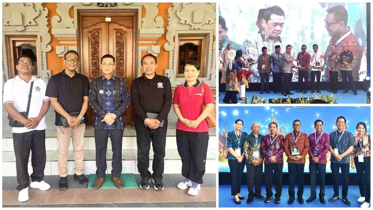 Pemerintah Desa Banjarangkan menerima penghargaan Desa Matang Pengadaan di Jakarta