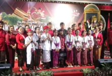 DPD PDI Perjuangan Bali menggelar lomba Utsawa Widyaswara Susastra Bali diikuti sekolah dan perguruan tinggi se-Bali dalam rangka Bulan Bung Karno