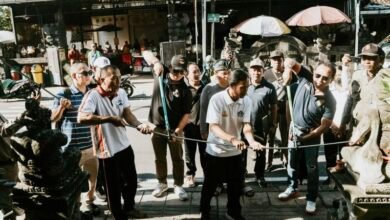 Pemerintah Kabupaten Badung tertibkan utilitas kabel semrawut di wilayah Darmasaba demi estetika wisata