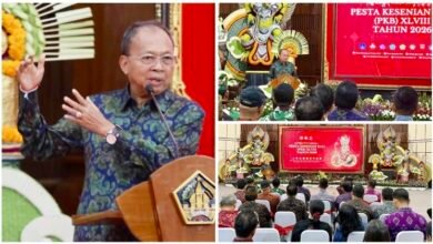 Gubernur Bali Wayan Koster pastikan kesiapan Pesta Kesenian Bali 2026 berjalan profesional dan ramah lingkungan dalam pantauan MD Suteja