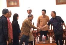 Gubernur Bali Wayan Koster menerima audiensi pengurus BaliCEB di Jayasabha