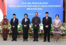 Kepala Kantor Perwakilan Bank Indonesia Provinsi Bali berganti dari R. Erwin Soeriadimadja kepada Achris Sarwani dalam acara pengukuhan resmi di Kantor Gubernur Bali.