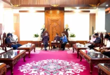 Gubernur Koster menerima audiensi World Bank di Jaya Sabha