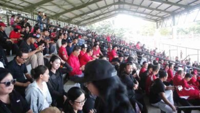 Pelatih Gung Bram memberikan keterangan pers terkait konsistensi turnamen Soekarno Cup III Bali