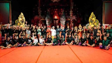 Bupati dan Wabup Badung saksikan Duta Baleganjur Remaja Badung tampil di PKB XLVIII 2026