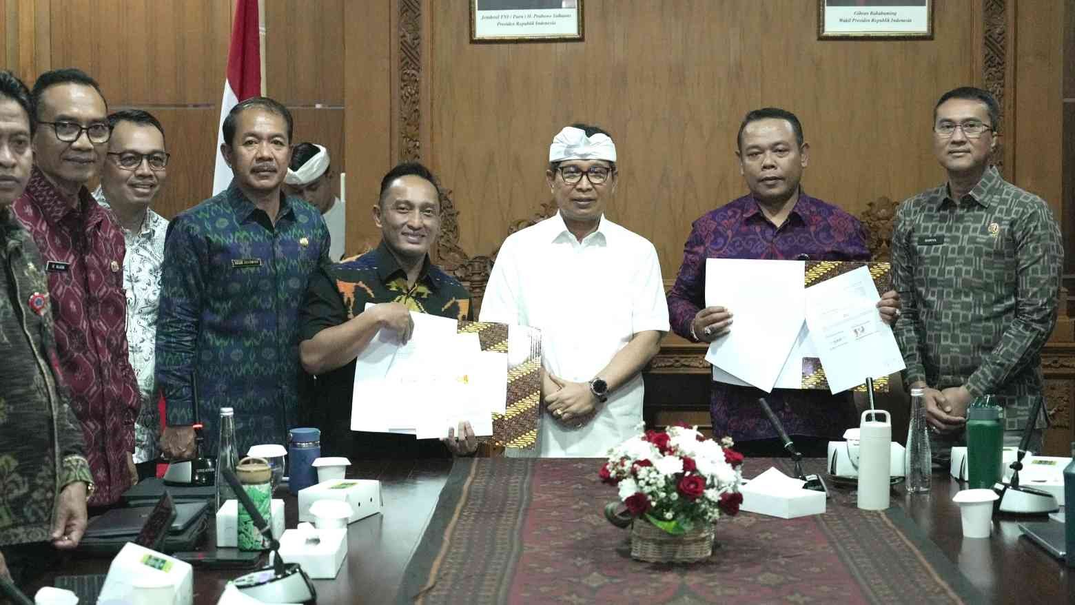 Bupati Badung I Wayan Adi Arnawa pimpin HLM ketahanan pangan dan pengendalian inflasi jelang hari raya