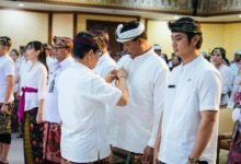 Bupati Badung I Wayan Adi Arnawa melantik 156 pejabat di lingkungan Pemkab Badung
