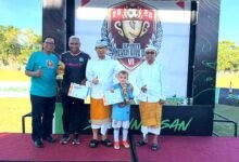 Bupati Badung I Wayan Adi Arnawa menghadiri Turnamen Sepak Bola Usia Dini di Ungasan
