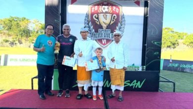 Bupati Badung I Wayan Adi Arnawa menghadiri Turnamen Sepak Bola Usia Dini di Ungasan