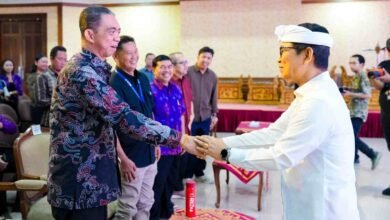 Bupati Badung I Wayan Adi Arnawa memimpin sosialisasi Beasiswa Nak Badung 2026