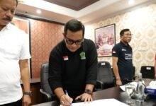 Bupati Sanjaya melantik 14 pejabat pimpinan tinggi pratama administrator dan pengawas di Tabanan
