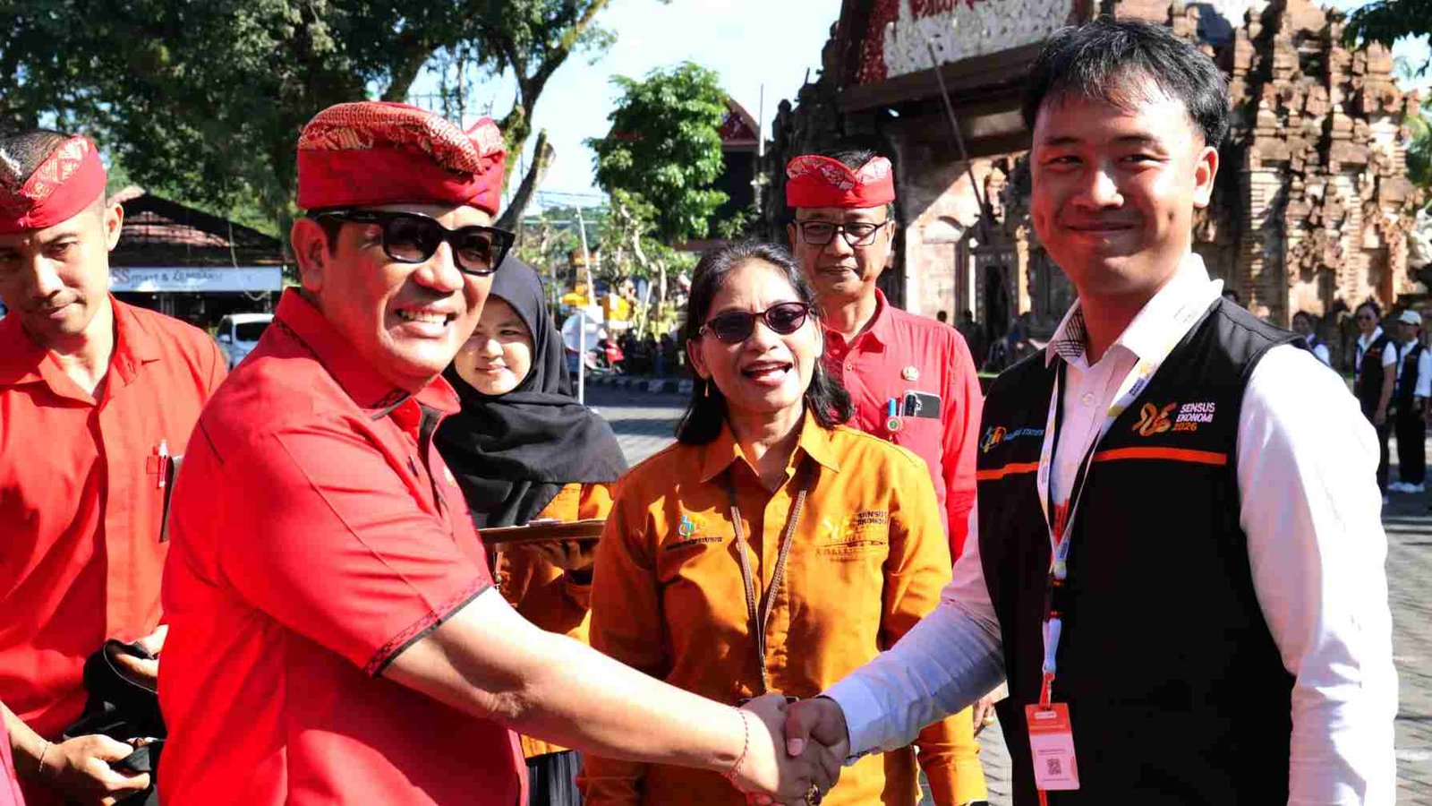Bupati Tabanan I Komang Gede Sanjaya lepas 439 petugas Sensus Ekonomi 2026
