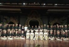 Komunitas Seni Nyenit-Nyenir Duta Kabupaten Badung tampilkan Semara Pagulingan di PKB 2026