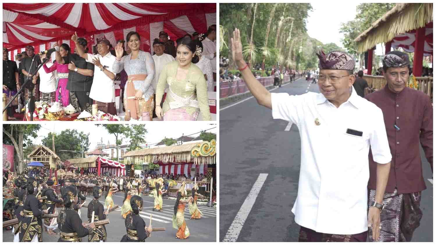 Gubernur Bali Wayan Koster membuka Peed Aya Pesta Kesenian Bali PKB XLVIII tahun 2026 di Denpasar