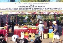 DKPKP Gianyar gelar Gerakan Pangan Murah untuk stabilitas harga menjelang Galungan