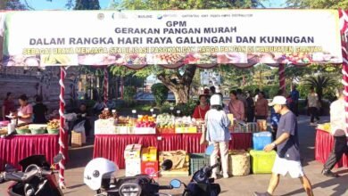 DKPKP Gianyar gelar Gerakan Pangan Murah untuk stabilitas harga menjelang Galungan