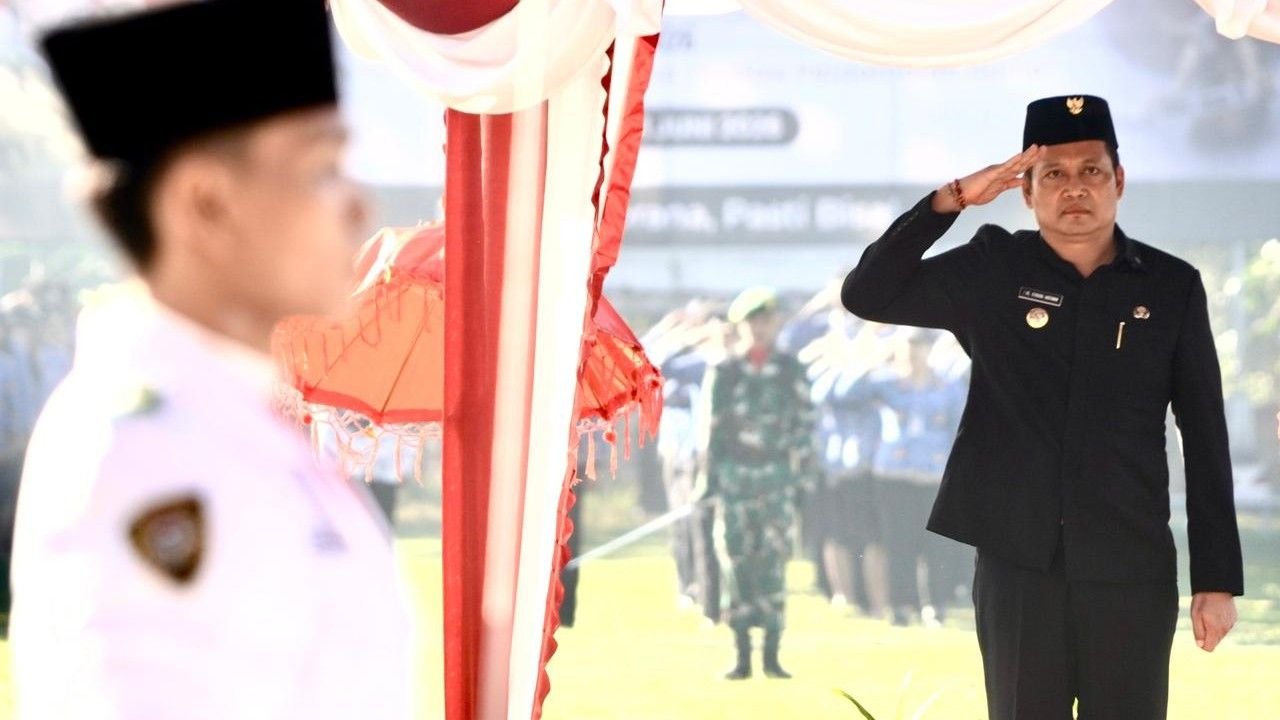 Bupati Jembrana Kembang Hartawan pimpin apel Hari Lahir Pancasila 2026