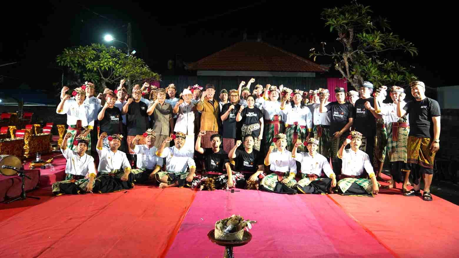 Bupati Badung Adi Arnawa meninjau latihan Gong Kebyar Anak-anak dan Bapang Barong Duta PKB Badung