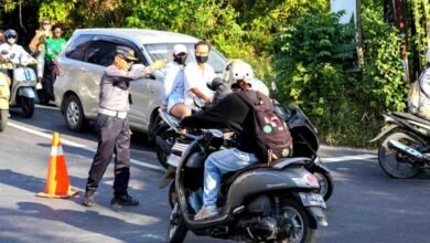 Dishub Badung terapkan rekayasa lalu lintas urai kemacetan di Desa Pecatu Kuta Selatan