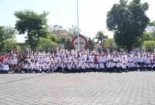 Pelepasan Kontingen Porjar Kabupaten Tabanan 2026 oleh Wakil Bupati I Made Dirga
