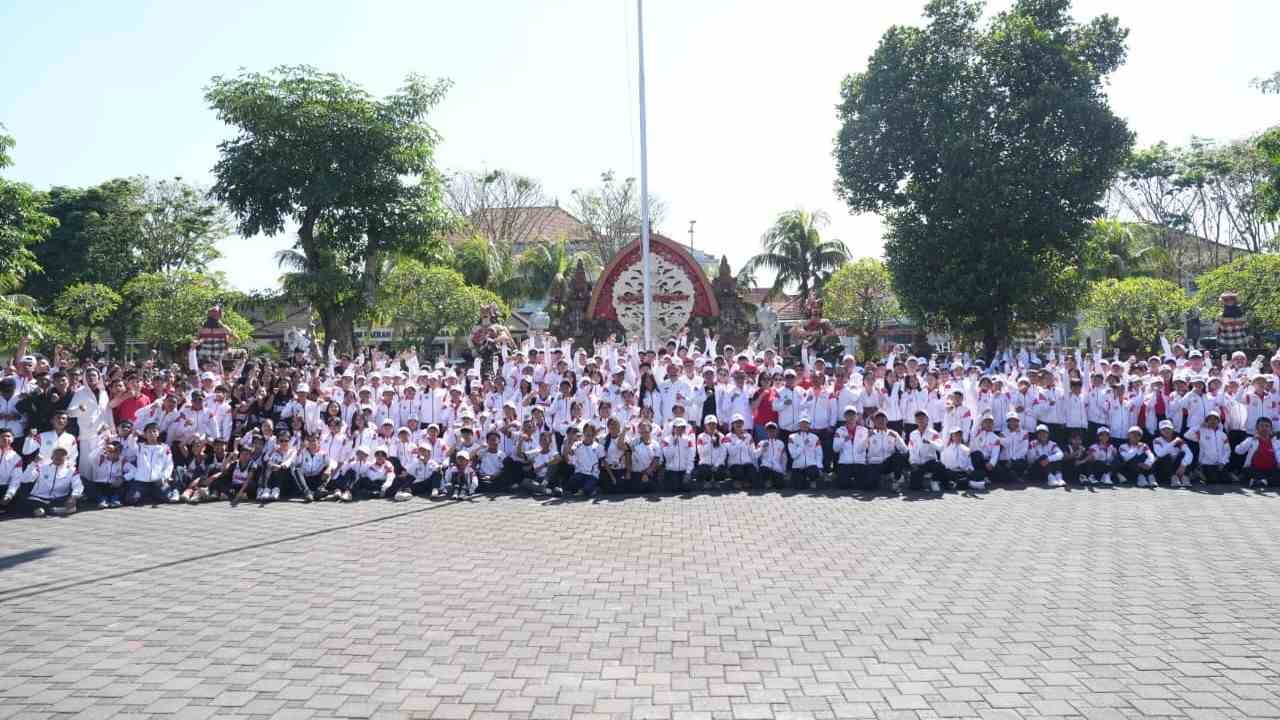 Pelepasan Kontingen Porjar Kabupaten Tabanan 2026 oleh Wakil Bupati I Made Dirga
