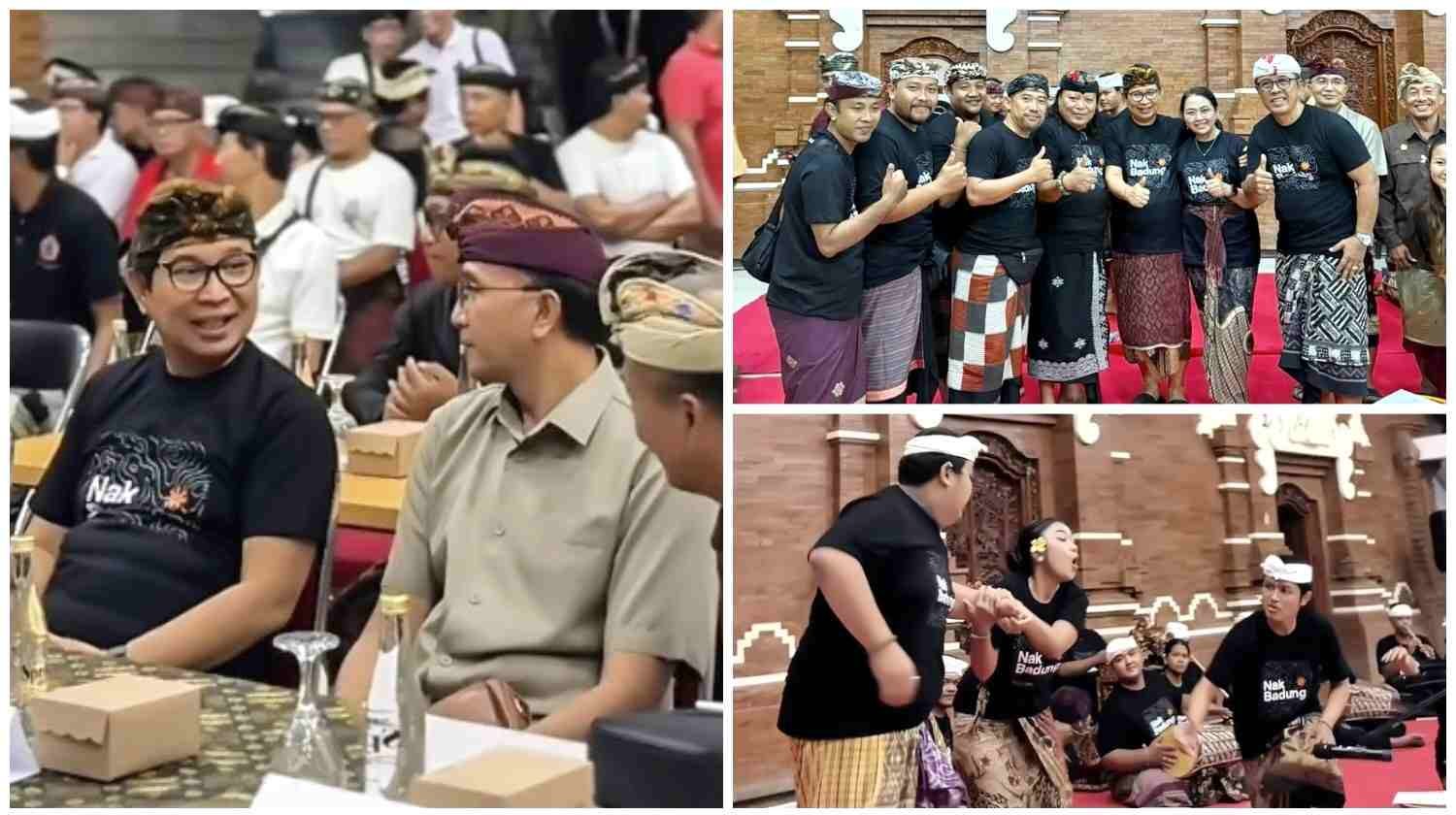 Bupati Badung Adi Arnawa mengapresiasi penampilan gladi bersih Taman Penasar duta Badung untuk PKB 2026