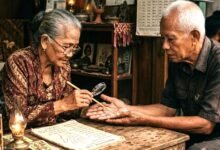 Menghitung karakter asli berdasarkan urip weton Wariga Bali dan membaca garis tangan hidup