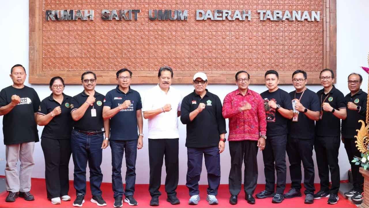 Bupati Sanjaya meresmikan gedung pemulasaran jenazah RSUD Tabanan untuk meningkatkan pelayanan kesehatan