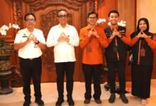 Walikota Denpasar Jaya Negara bersama jajaran BPS dalam pelaksanaan Sensus Ekonomi 2026