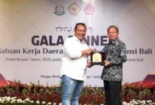 Gubernur Bali Wayan Koster menegaskan konsep pembangunan terintegrasi One Island One Management di Denpasar