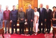 Gubernur Bali Wayan Koster menerima kunjungan Parlemen Saint Petersburg Rusia di Denpasar