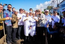 Bupati Badung I Wayan Adi Arnawa hadiri groundbreaking PSEL Denpasar Raya di Pelabuhan Benoa