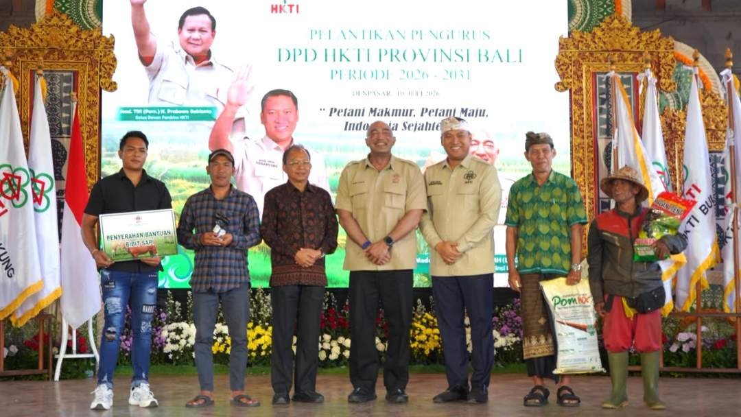 Gubernur Koster minta HKTI Bali dukung percepatan program kedaulatan pangan