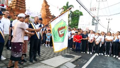 jalan santai hut desa cemagi