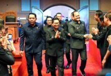 Bupati Badung Adi Arnawa menyampaikan penjelasan Ranperda Pertanggungjawaban APBD 2025 dalam Rapat Paripurna DPRD Badung