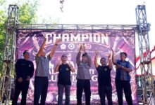 Bupati Klungkung I Made Satria buka lomba kicau mania Bupati Cup 2026 di Alun-alun Ida Dewa Agung Jambe