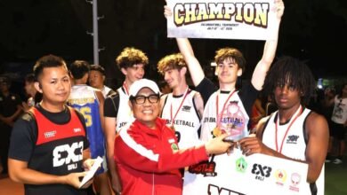 Bupati Tabanan I Komang Gede Sanjaya apresiasi penyelenggaraan Tabanan Hustle 3x3 Vol 2 untuk pembinaan atlet muda