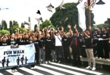 Fun Walk Hari Ulang Tahun (HUT) ke-62 SMA Negeri 1 Semarapura