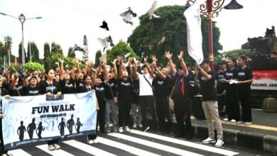 Fun Walk Hari Ulang Tahun (HUT) ke-62 SMA Negeri 1 Semarapura