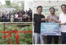 PT Pegadaian Area Pulau Sumbawa meresmikan Rumah Bibit dan menyerahkan 1.000 bibit kopi di Riamau Wawo Bima