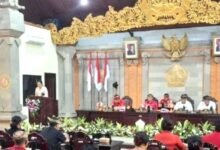 DPRD Tabanan soroti isu bencana dan alih fungsi lahan dalam rapat paripurna pembahasan empat Ranperda