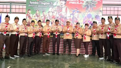 Sekda Jembrana I Made Budiasa buka Lomba Regu Tingkat III Pramuka Penggalang Kwarcab Jembrana