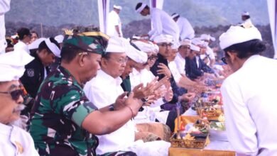 Persembahyangan Upacara Melaspas Purwa Mandala Pura Ulun Danu Batur dan Desa Adat Batur dalam rangka Paiketan Karya 100 Tahun (1926–2026) Rarud Desa Adat Batur