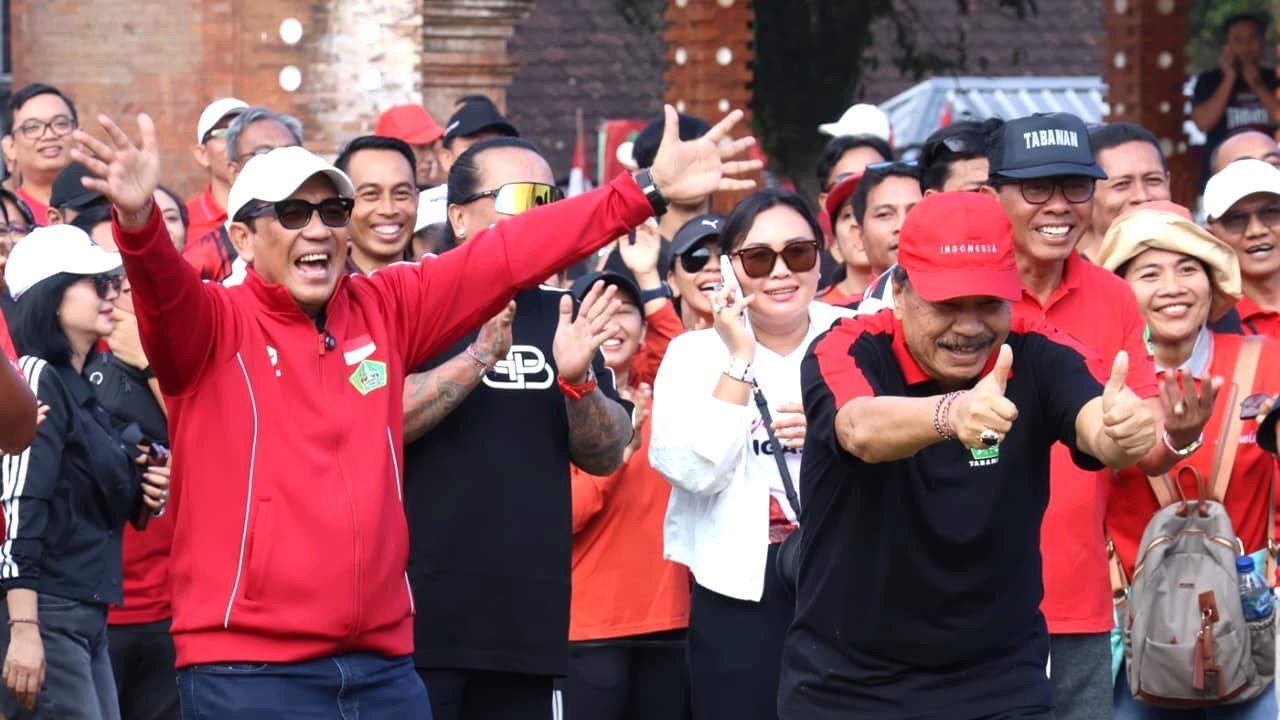 Lomba Antar OPD Sambut HUT ke-81 di Tabanan