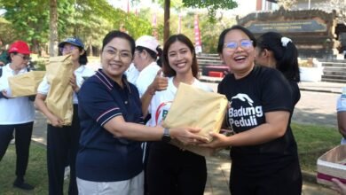 TP PKK Badung gelar aksi sehat bersama di Puspem Badung gelorakan semangat kebugaran