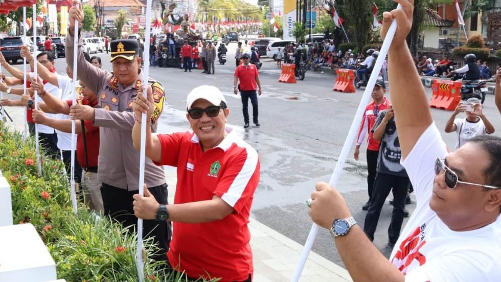 Bupati Sanjaya Kobarkan Semangat Nasionalisme
